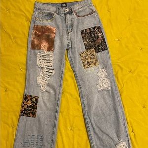 Urban Outfitters PatchWork Jeans